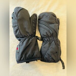 Outlast Black Insulated kids Mittens size S
